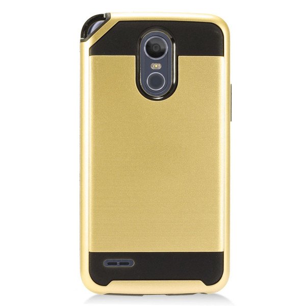 Wholesale LG Stylo 3 Armor Hybrid Case (Champagne Gold)